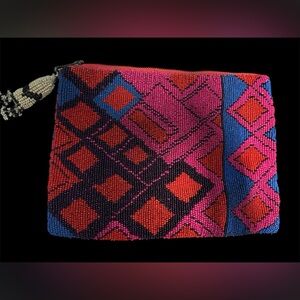 Anthropologie Jasper & Jeera Beaded Clutch